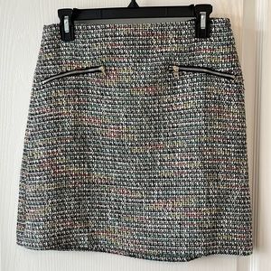 LOFT Multicolor Skirt Size 2
